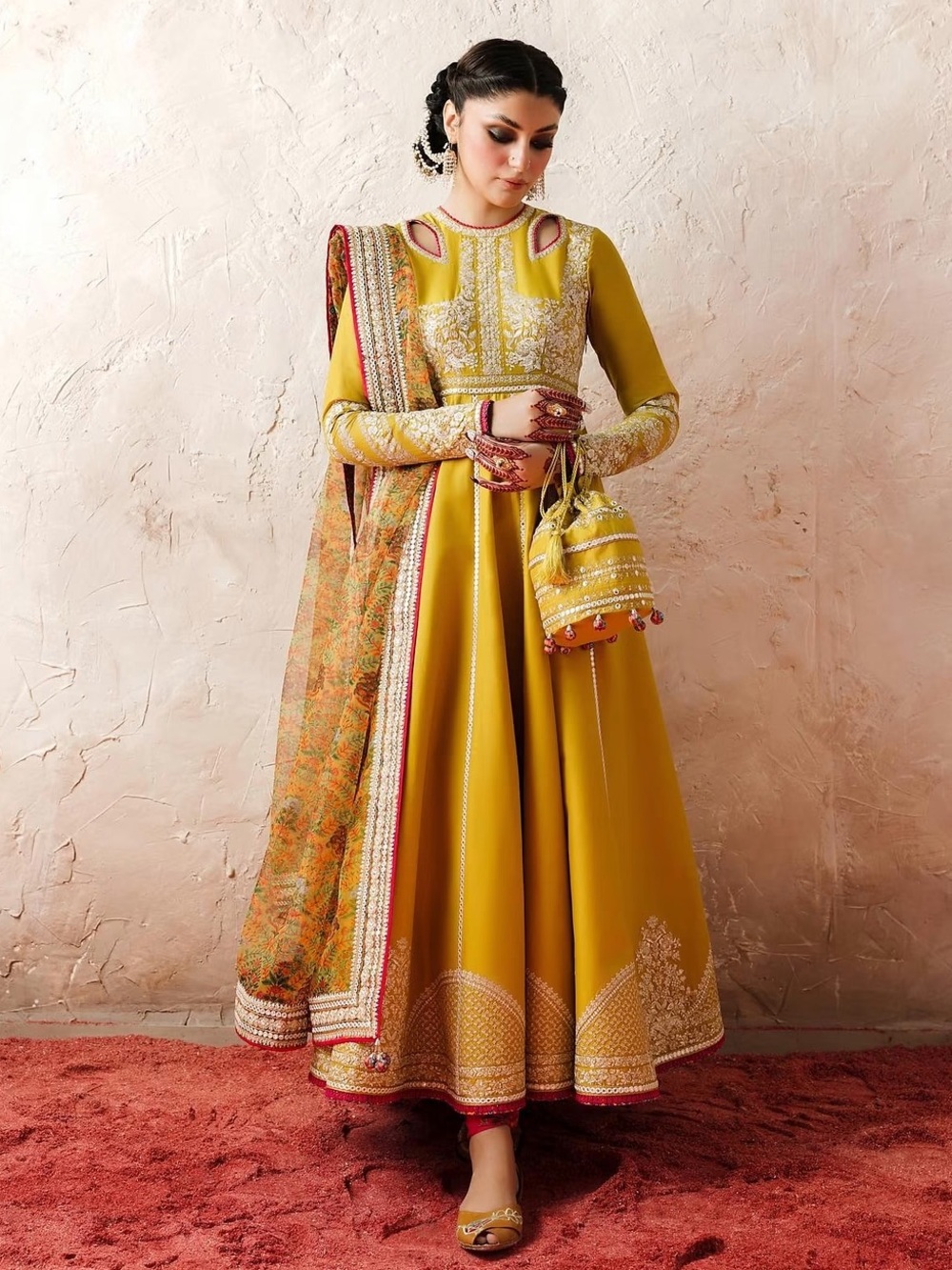 Hussain Rehar Embroidered Dress